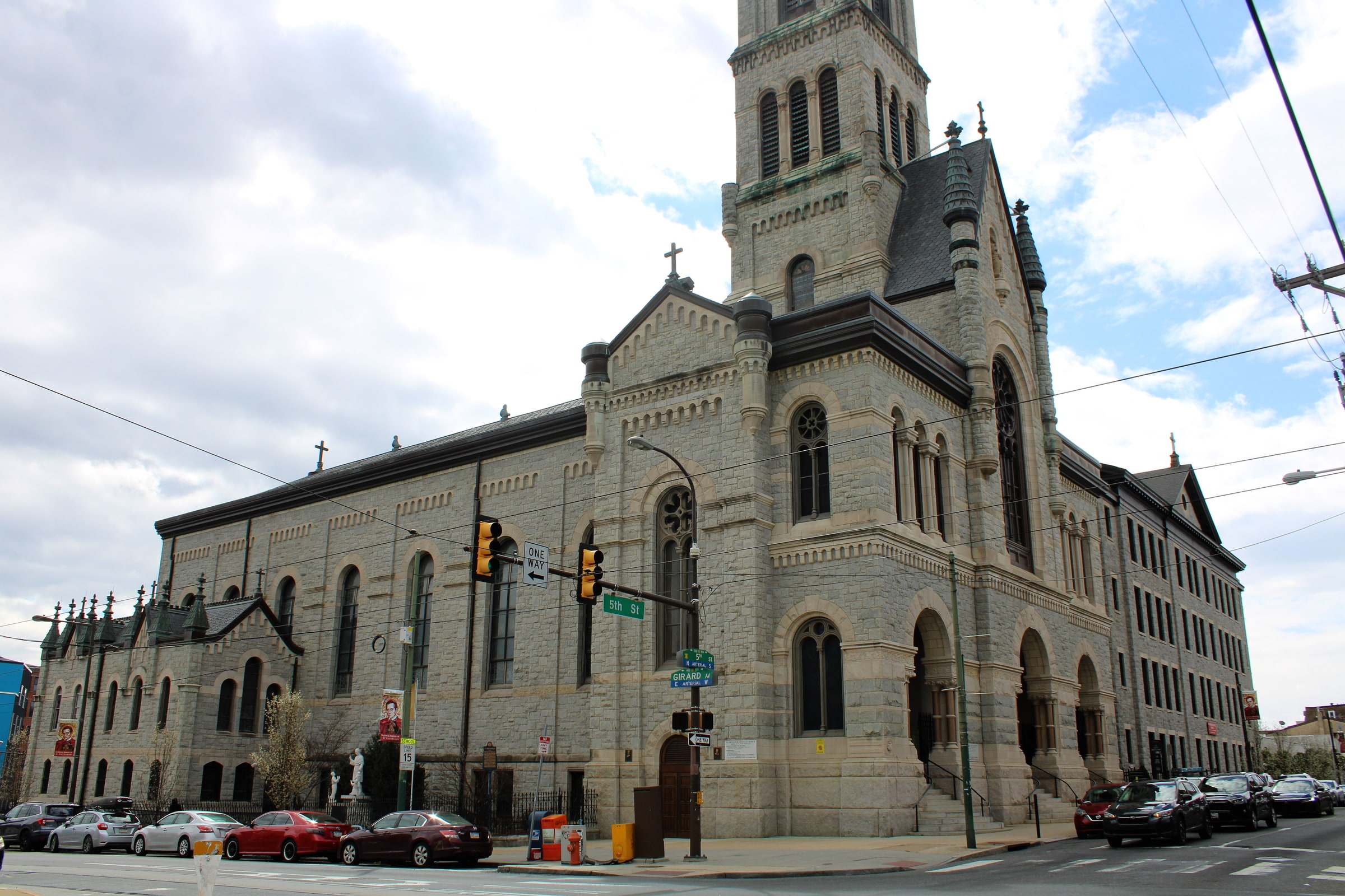 St. Peter the Apostle Church in Philadelphia, home of the National Shrine of St. John Neumann.