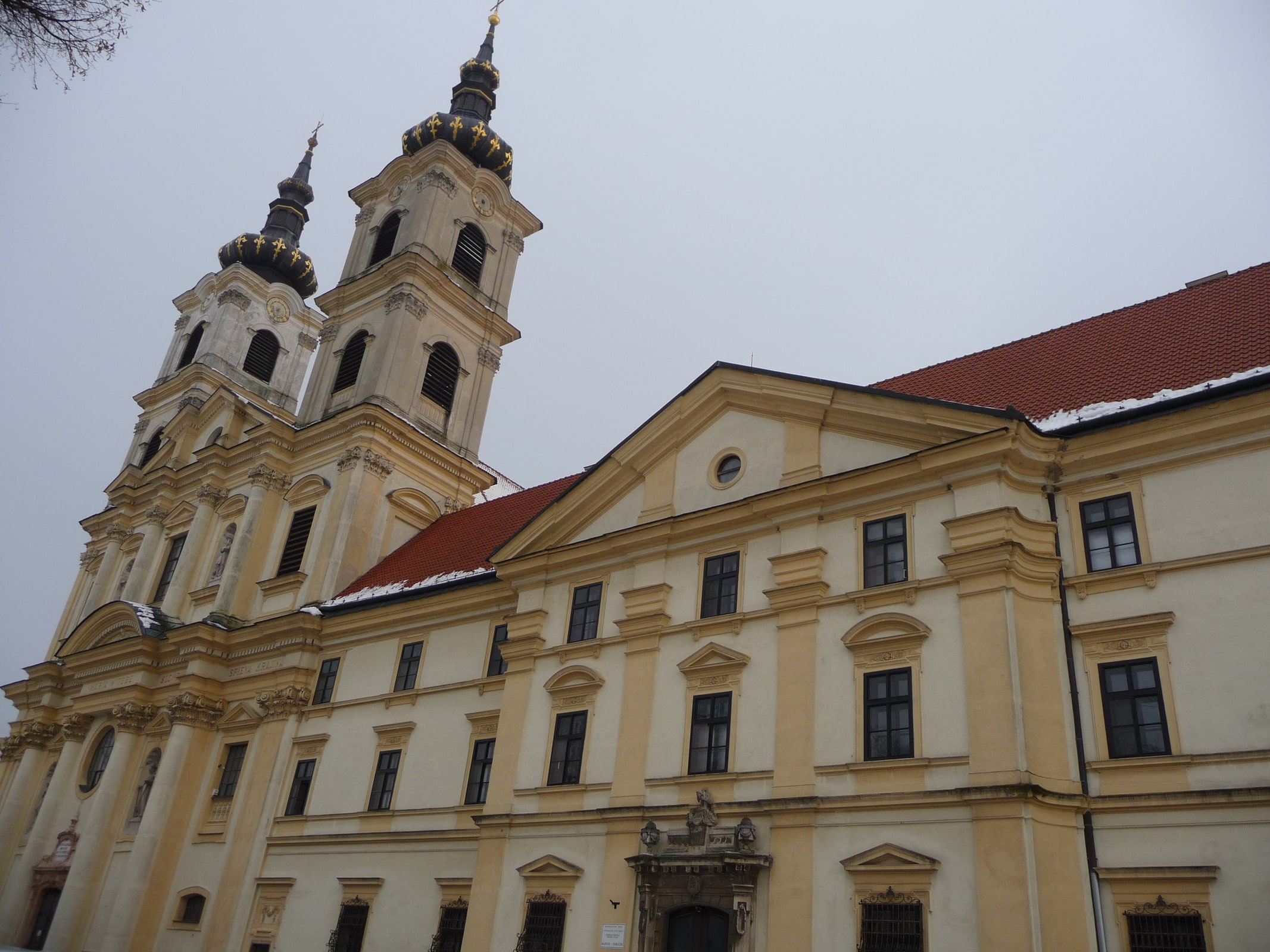The National Basilica of Our Lady of Seven Sorrows in Šaštín-Stráže, Slovakia.