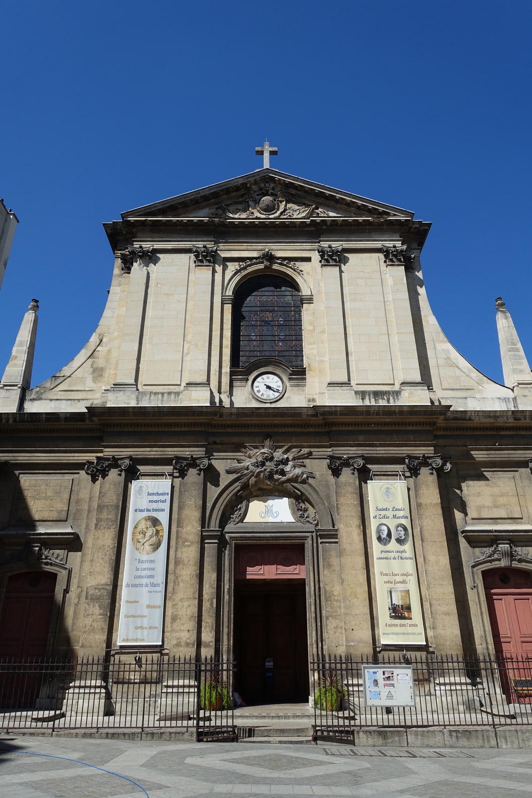 The Basilica of Our Lady of Victories, Notre-Dame des Victoires, in Paris, France.