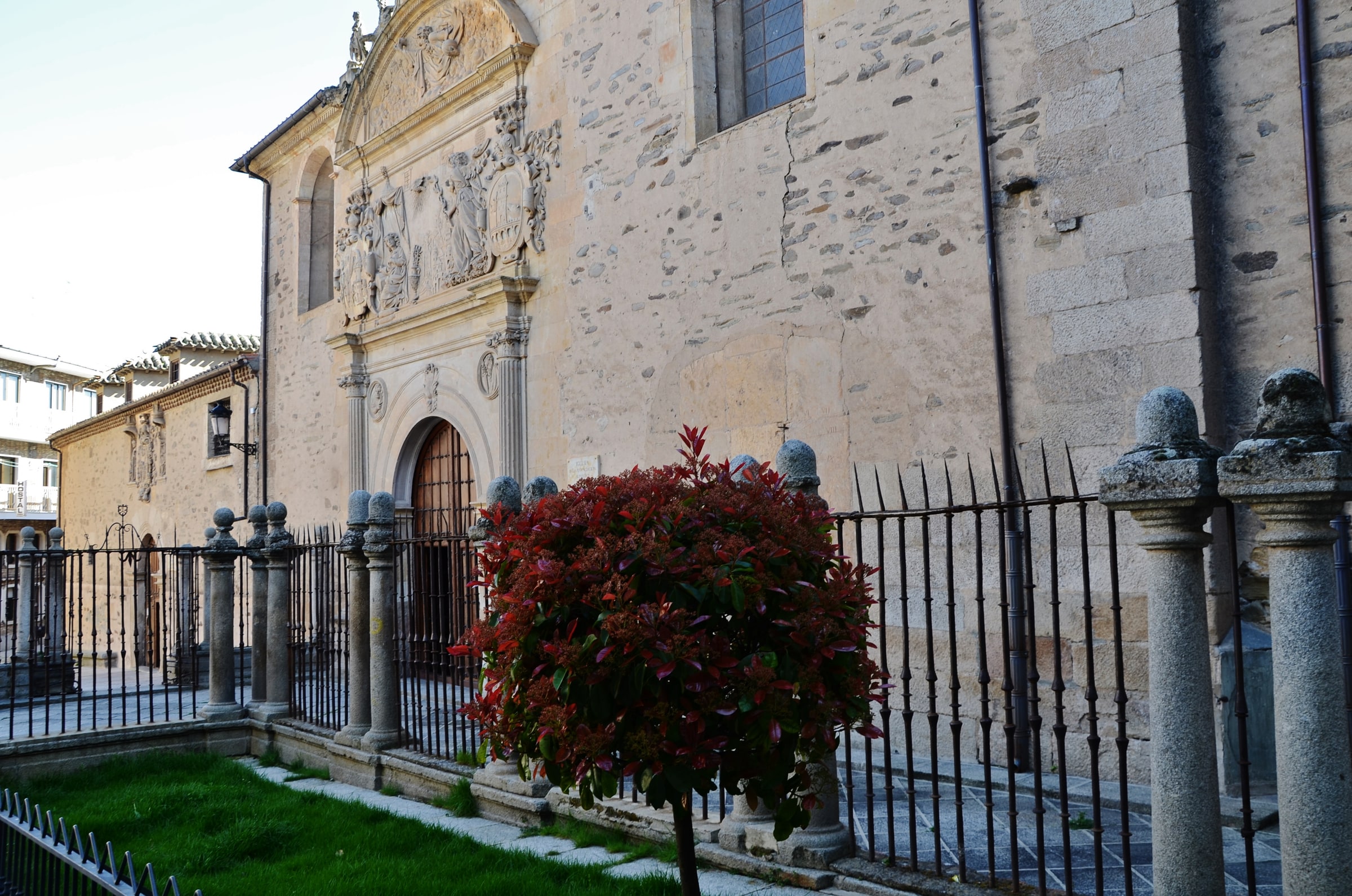 The Church of the Annunciation at the Discalced Carmelite monastery in Alba de Tormes, where St. Teresa of Ávila is buried.