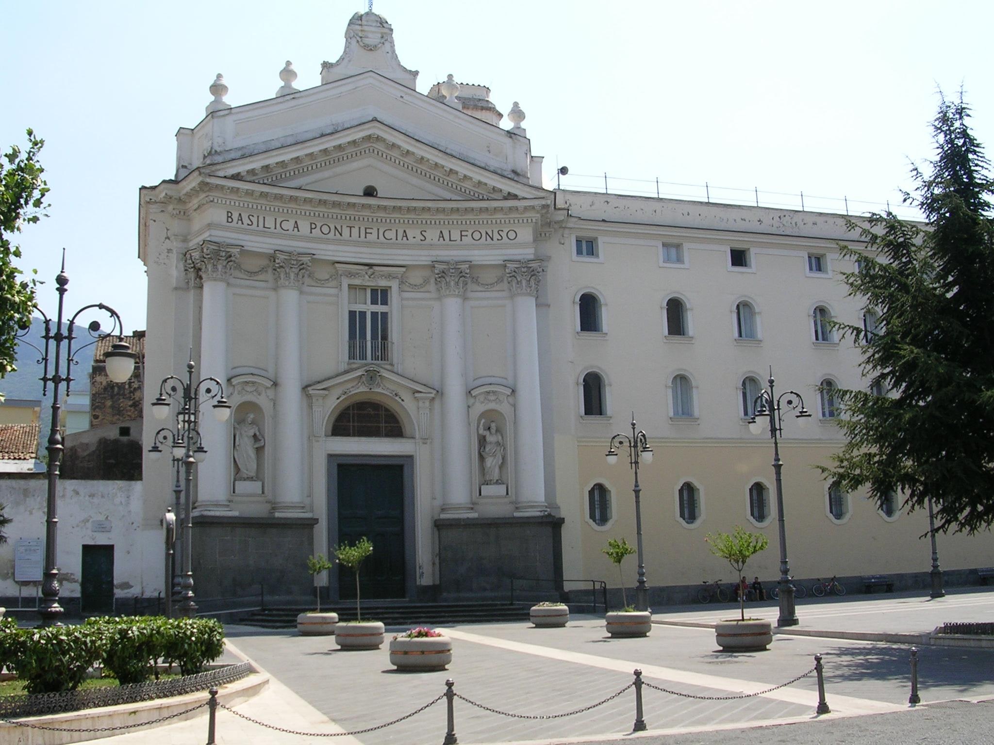 The Pontifical Basilica of St. Alphonsus Liguori in Pagani, Italy.