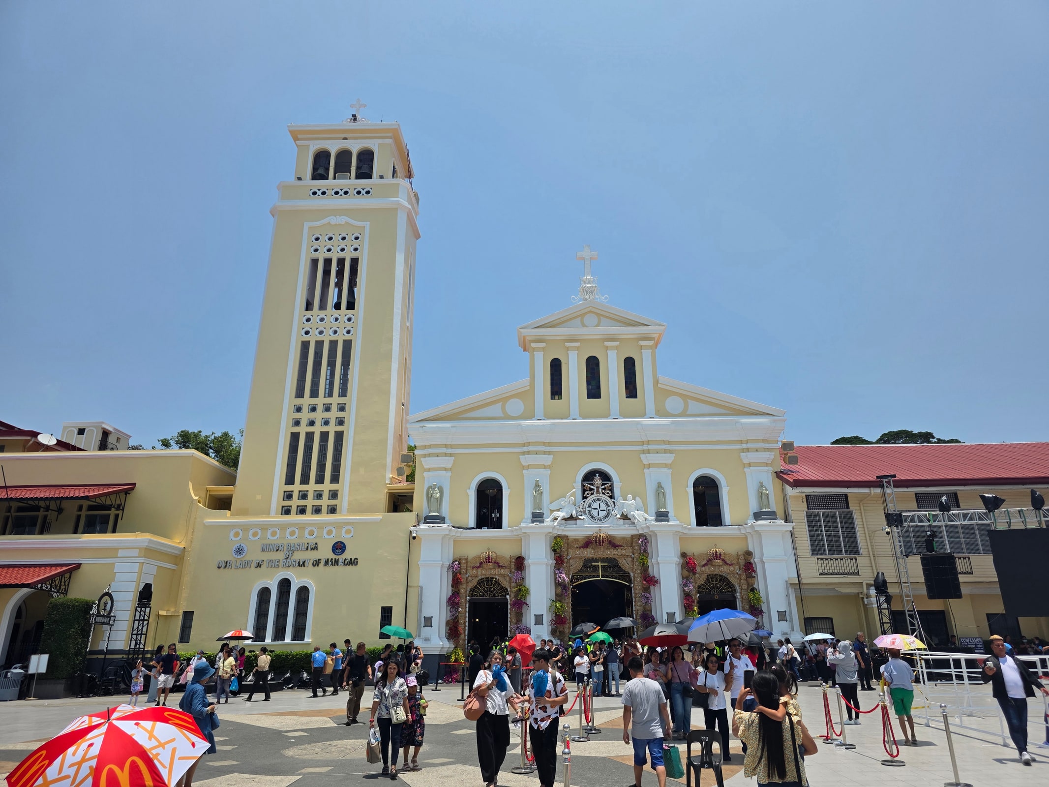 The Minor Basilica of Our Lady of the Rosary of Manaoag in Pangasinan, Philippines.