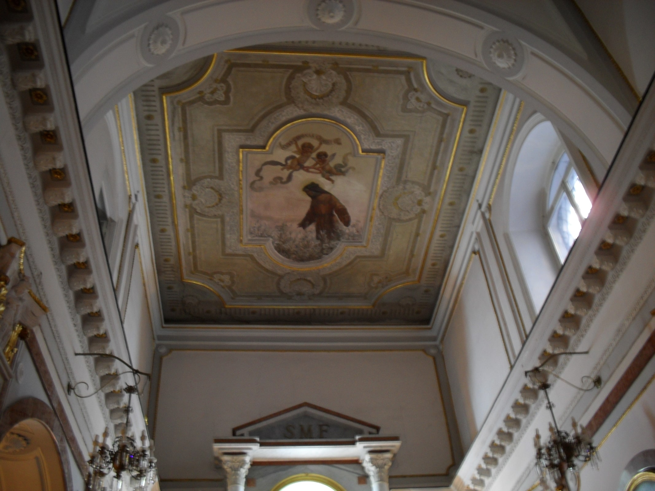 The Sanctuary of St. Mary Frances of the Five Wounds in the Spanish Quarter of Naples.