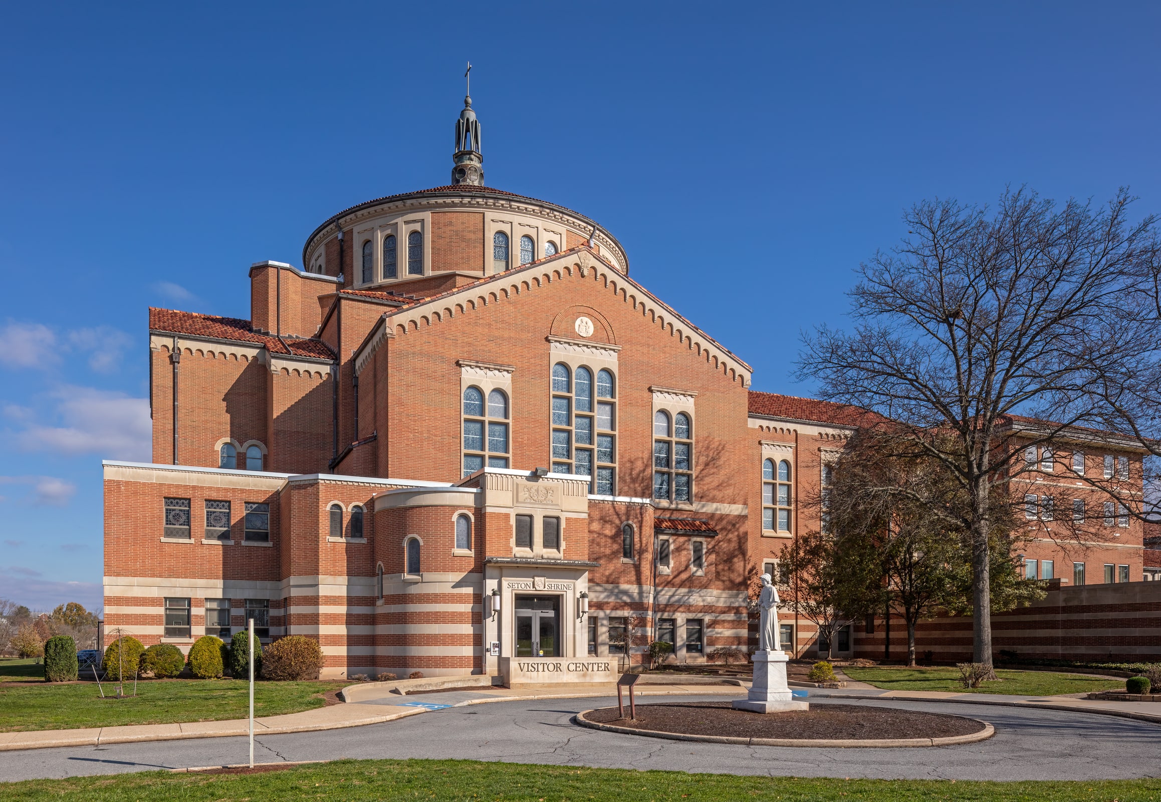 The Basilica and National Shrine of Saint Elizabeth Ann Seton in Emmitsburg, Maryland.